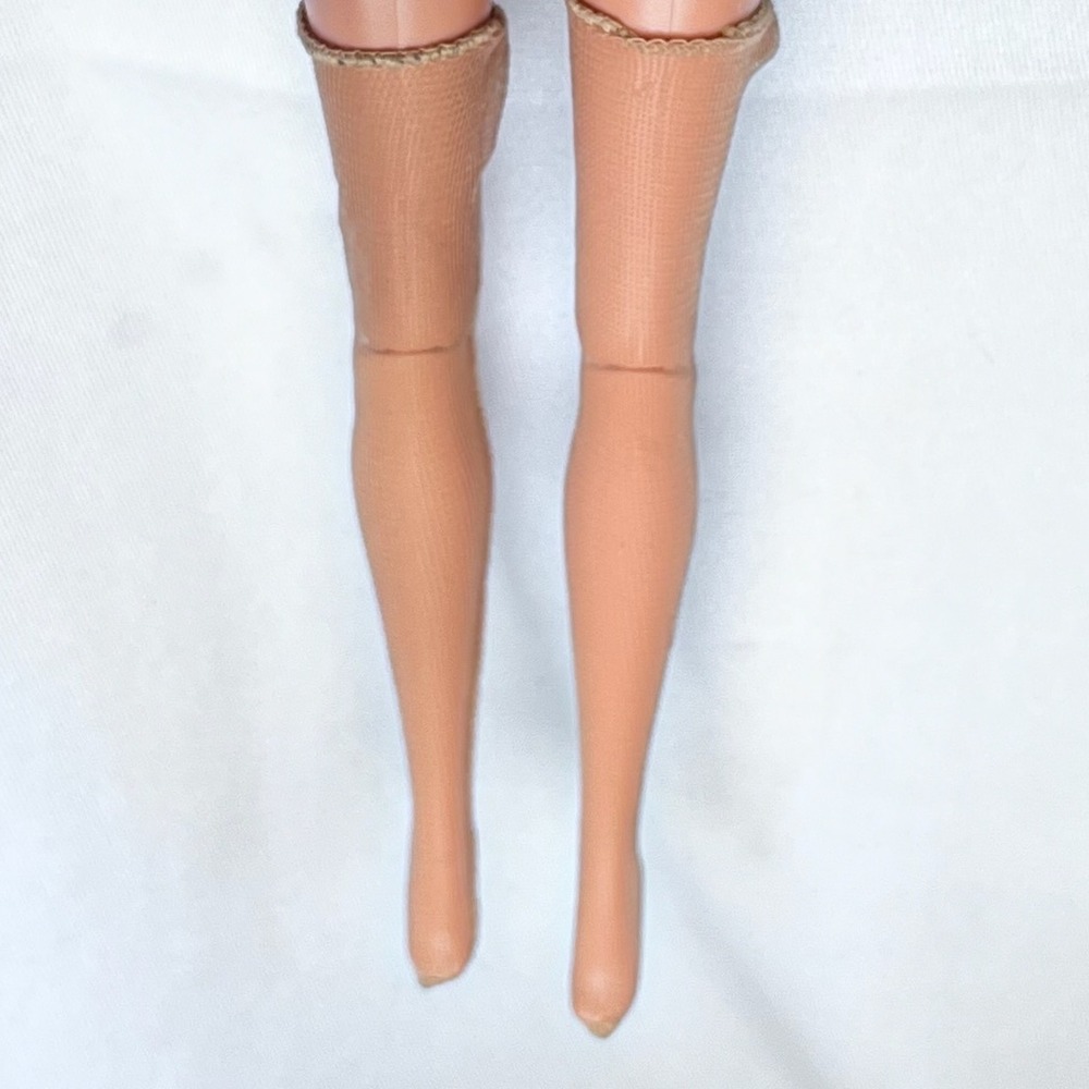 Vintage Doll‎ Clothes Set Mesh Stockings Distressed Shorts Lace Top 12in Doll